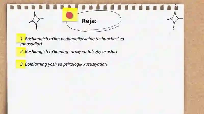 Boshlangich talim pedagogikasining umumiy asoslari 2