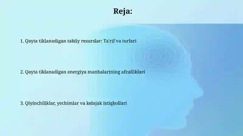 Qayta tiklanadigan tabiiy resurslar 2