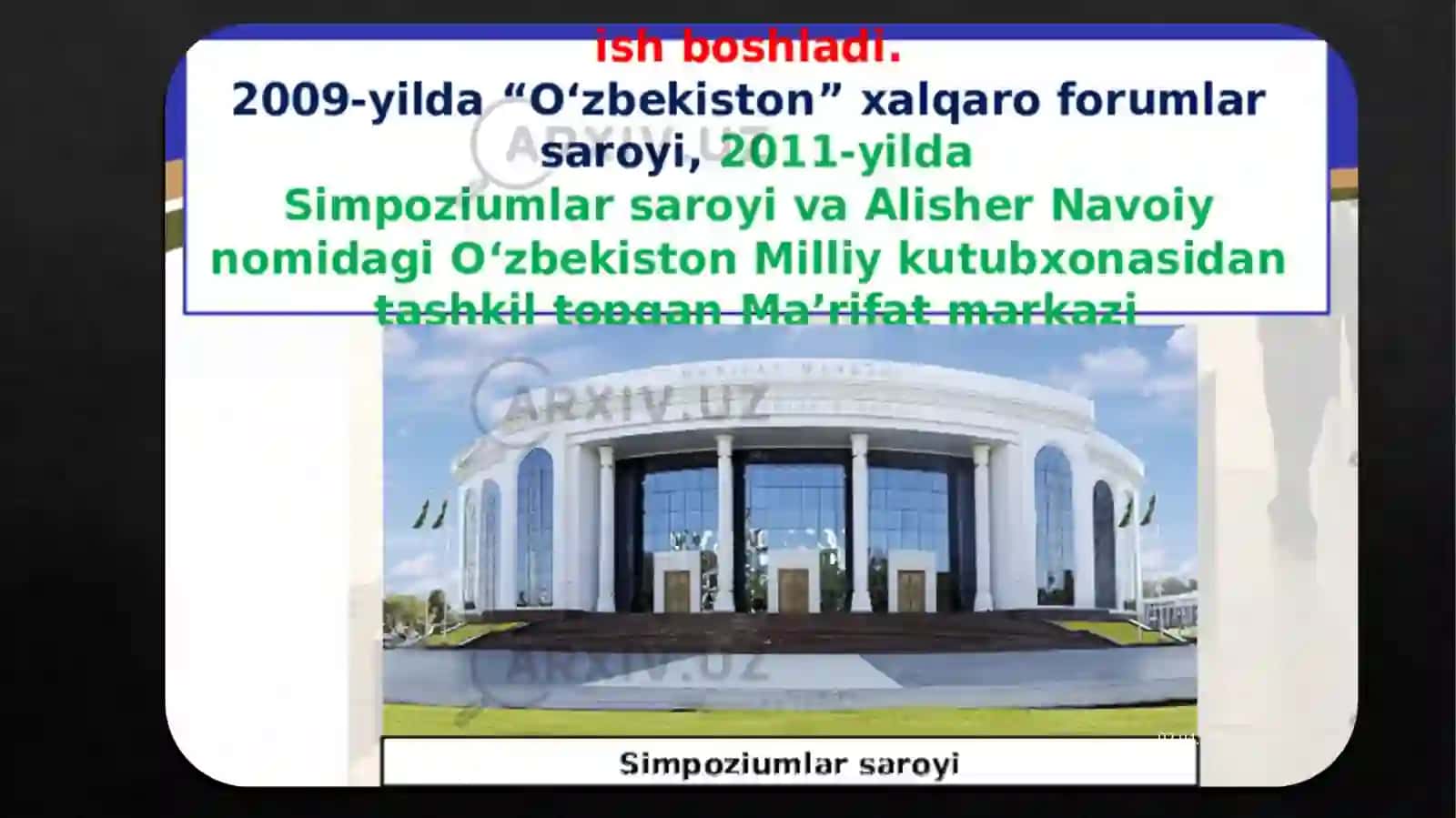 Madaniyat va san’at namunalarini muzeylashtirish 2