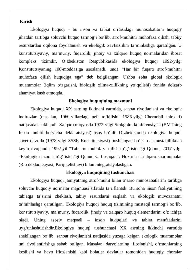 Ekologiya huquqi 2