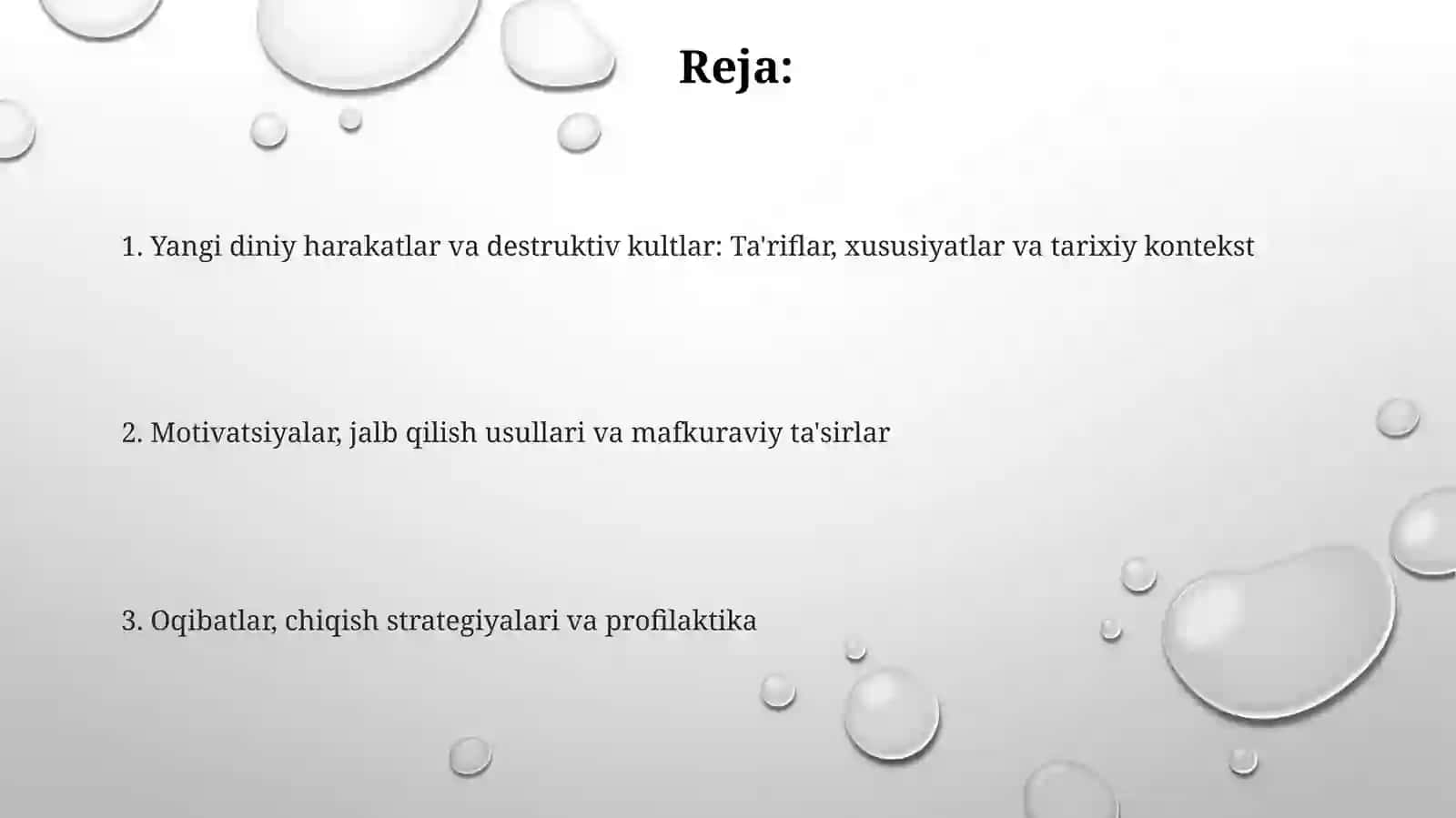 Yangi Diniy Harakatlar va Destruktiv Sektarlar 2