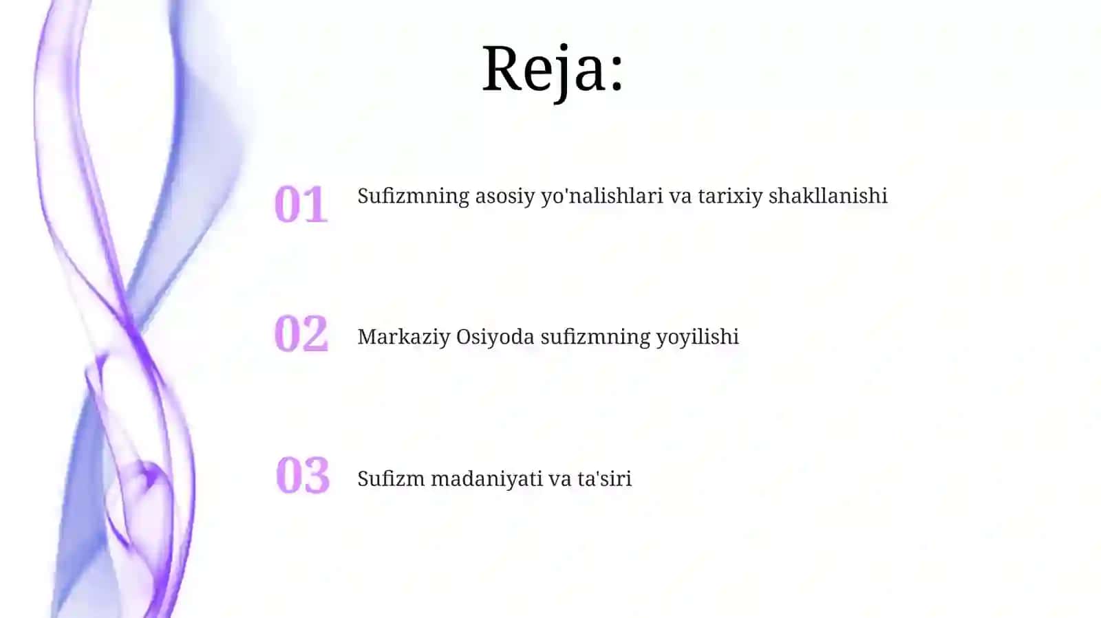 O'rta Osiyoda tasavvufning yoyilishi 2