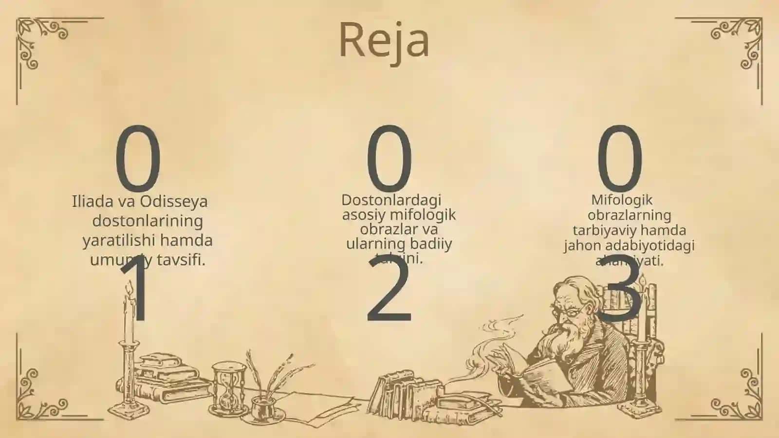 Iliada va Odisseya dostonlari 2