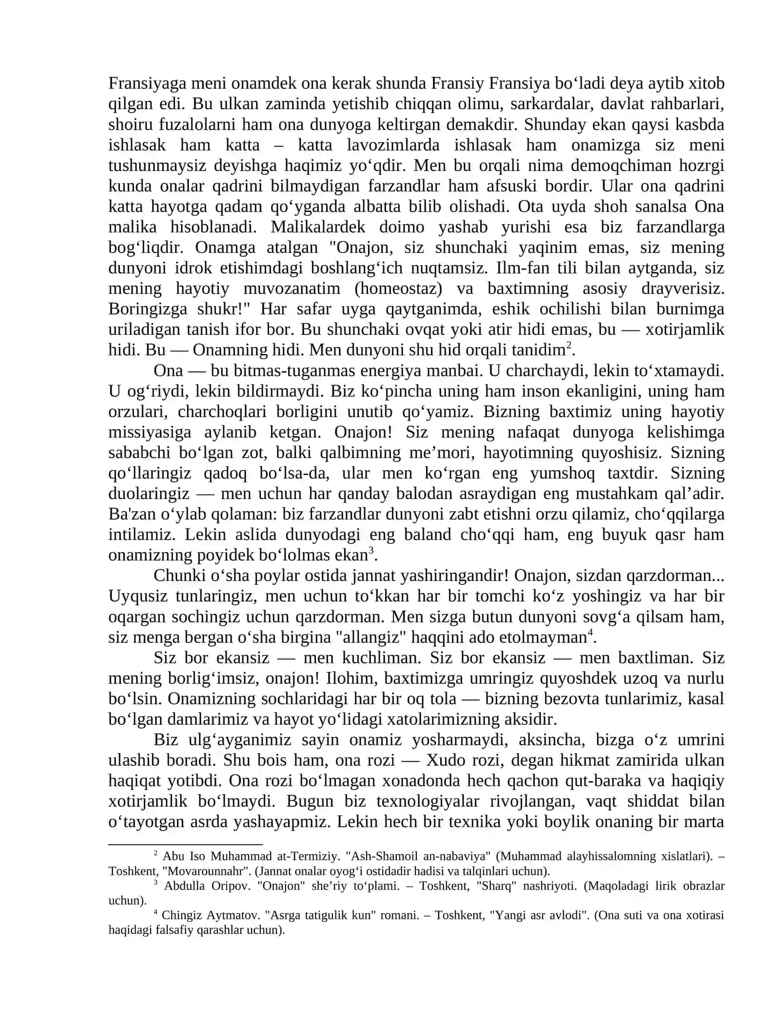Onamga dil izhorim maqola 2