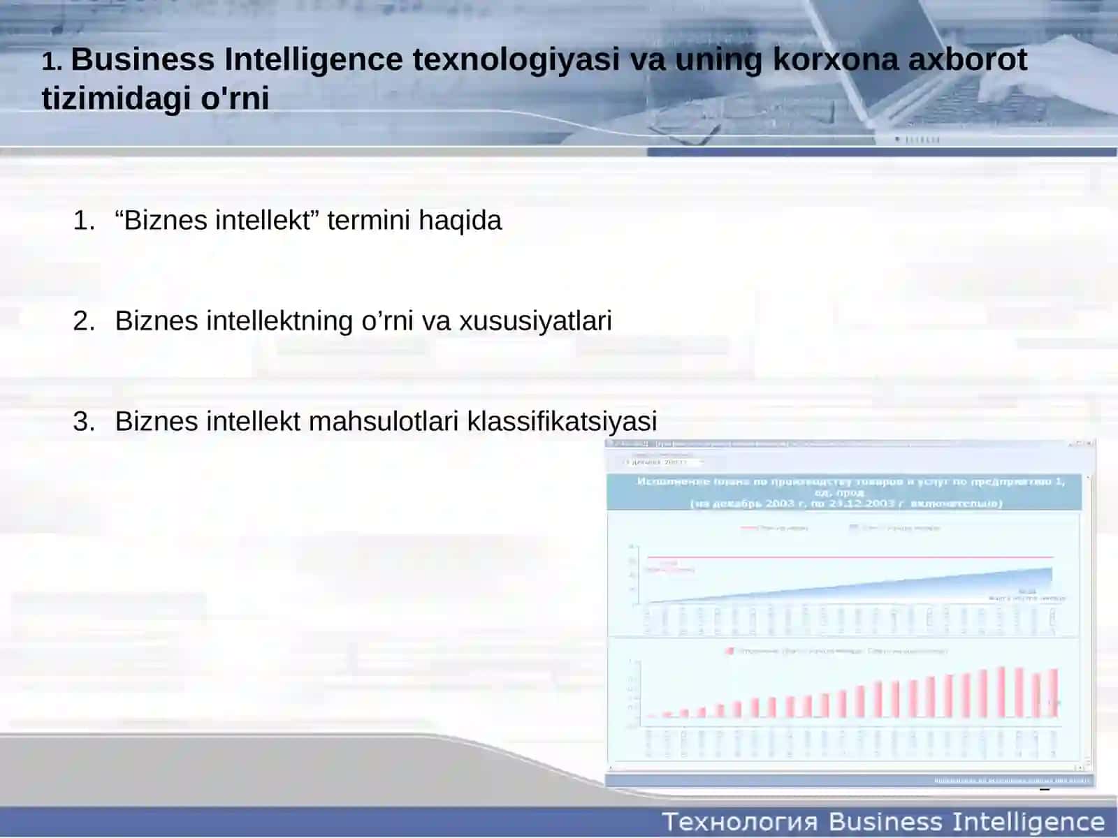 Biznes intellekt 2