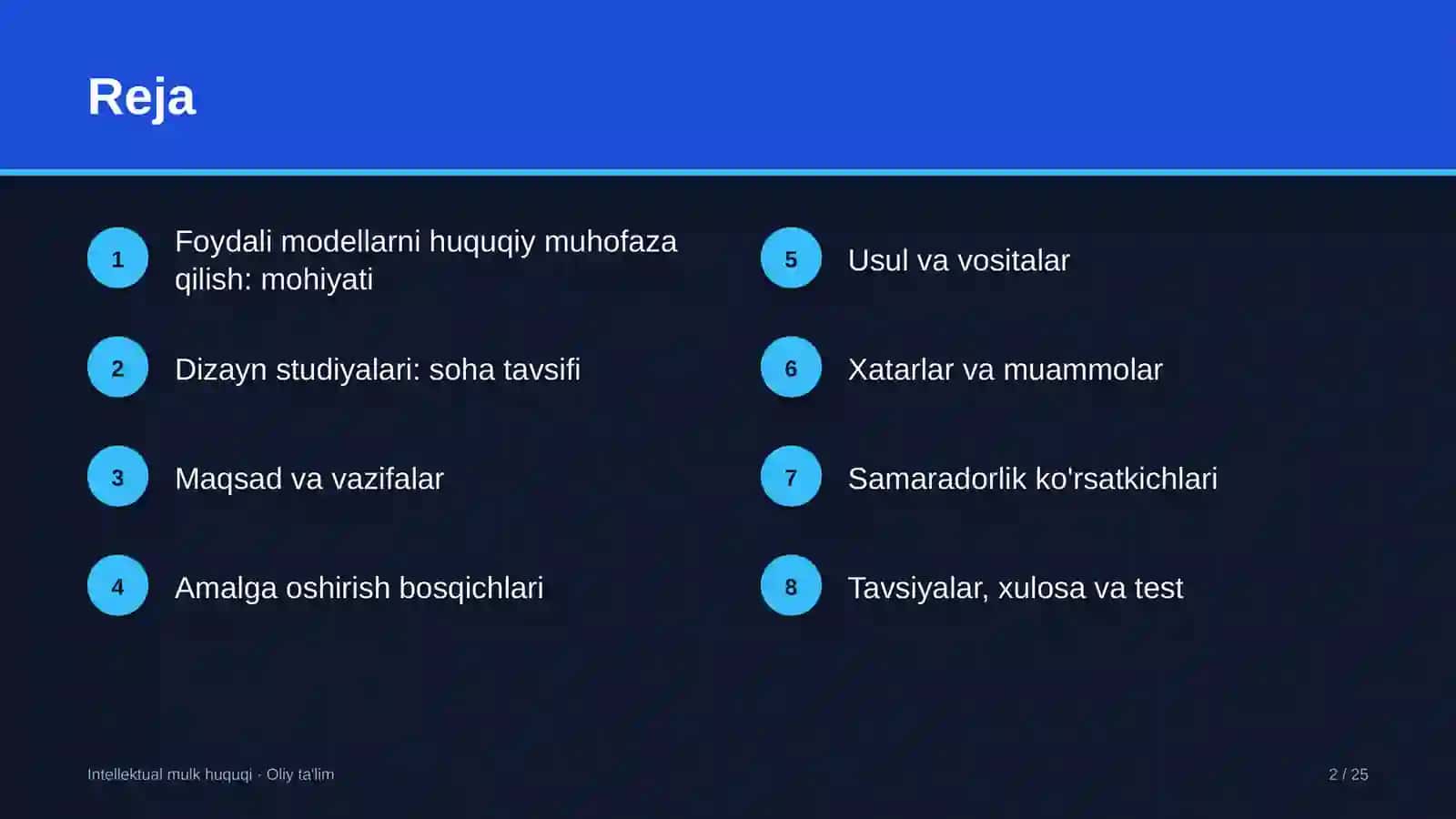 Intellektual Mulk Huquqi 2