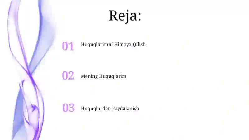 Mening Huquqlarim 2