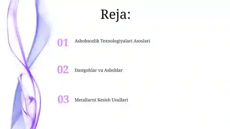 Metallarni Kesish Usullari 2