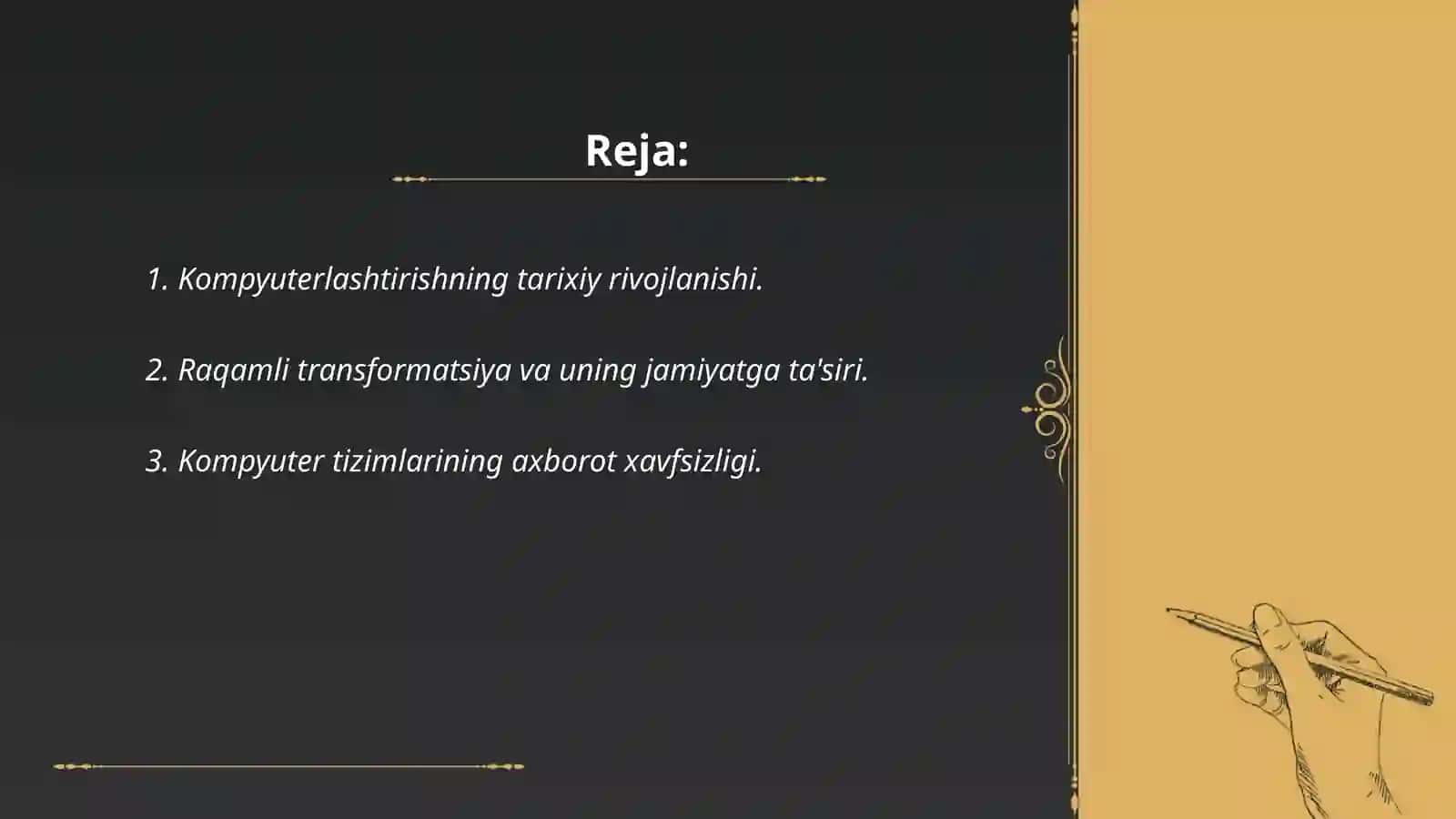 Kompyuterlashtirishning tarixiy rivojlanishi 2