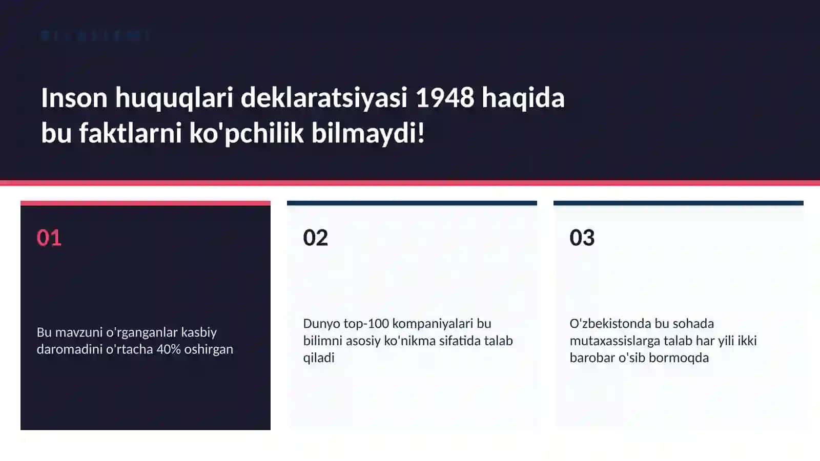 Inson huquqlari deklaratsiyasi 1948 2