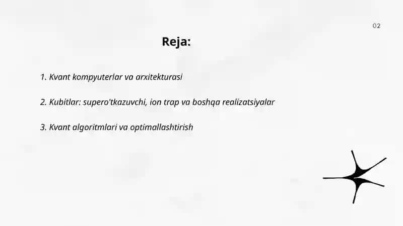 Kvant texnologiyalari 2