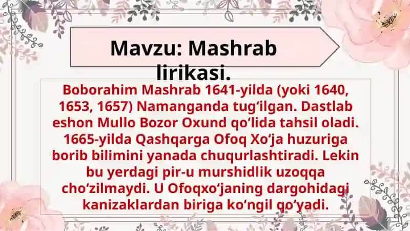 O‘zbek adabiyotining tarixi 2