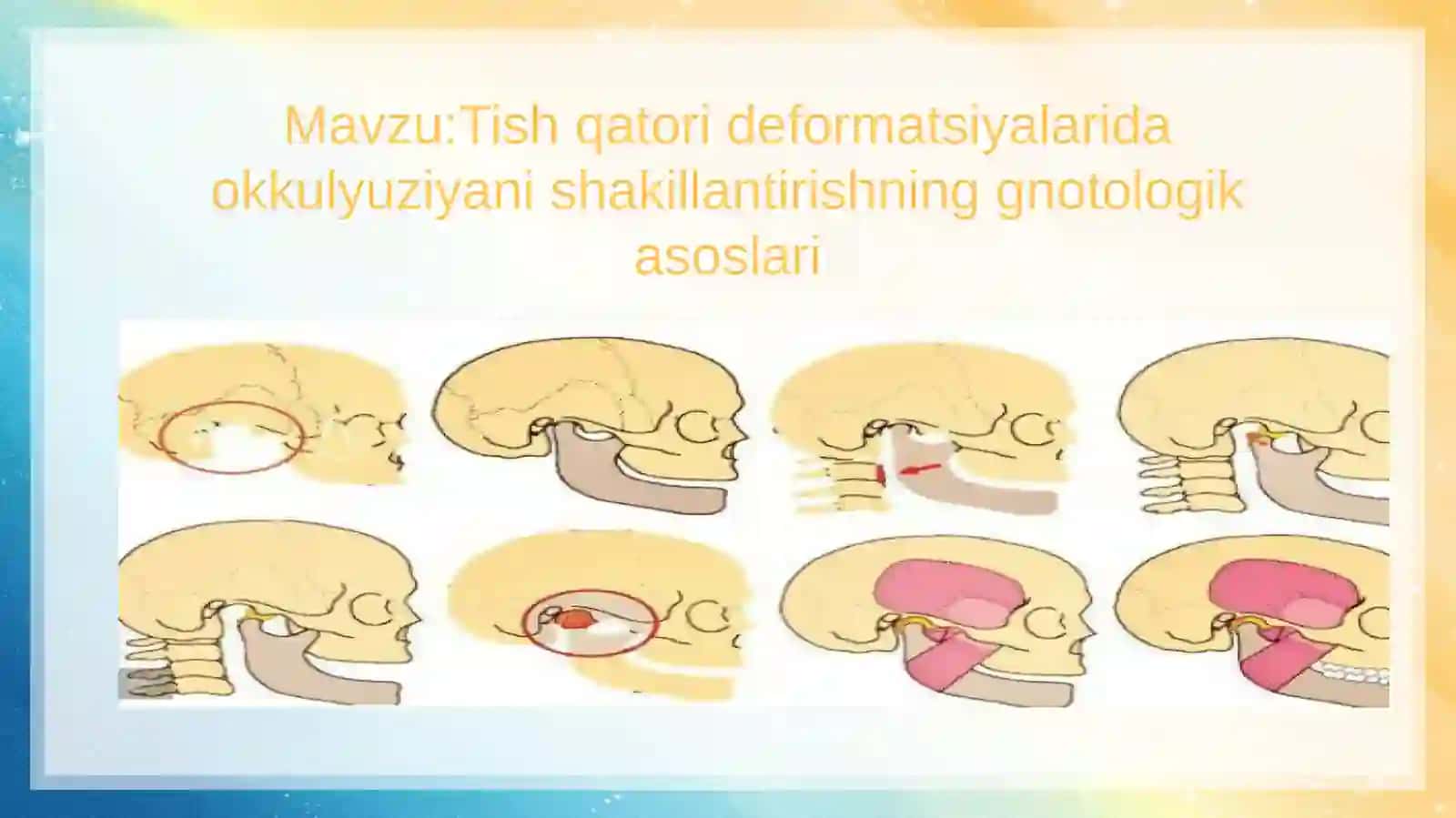 Ortopedik stomatologiya va ortodontiya 2