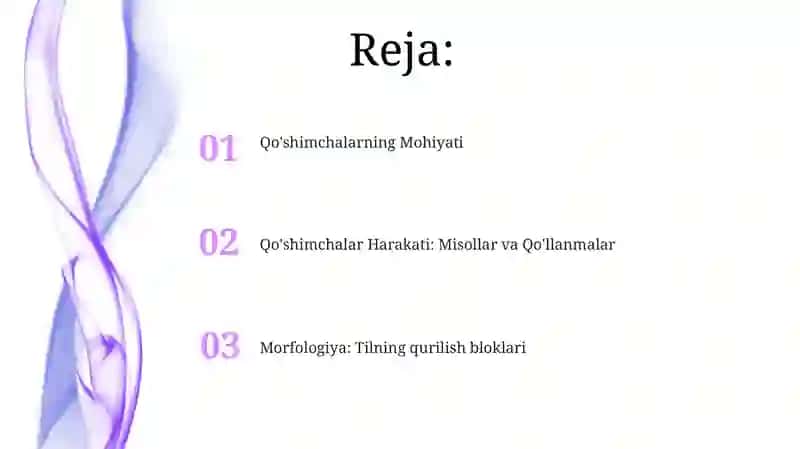 Morfemika. O'zak va affiksal ma'no 2