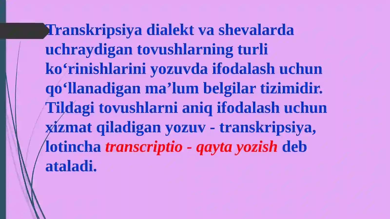 UndoshlarTranskripsiyasi 2