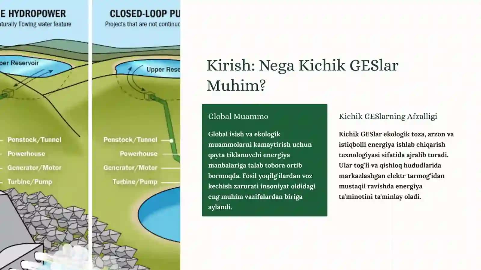 Kichik Gidroenergetika Potentsialini Baholash 2