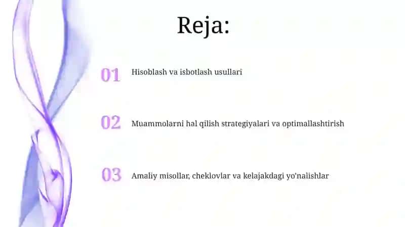 Hisoblash va isbotlash muammolari 2