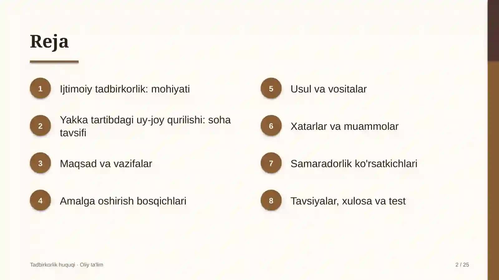 Yakka tartibdagi uy-joy qurilishida ijtimoiy tadbirkorlik 2