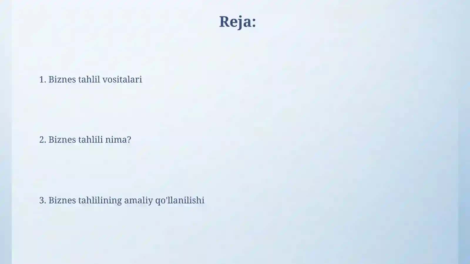 Biznes analitika(BI) 2
