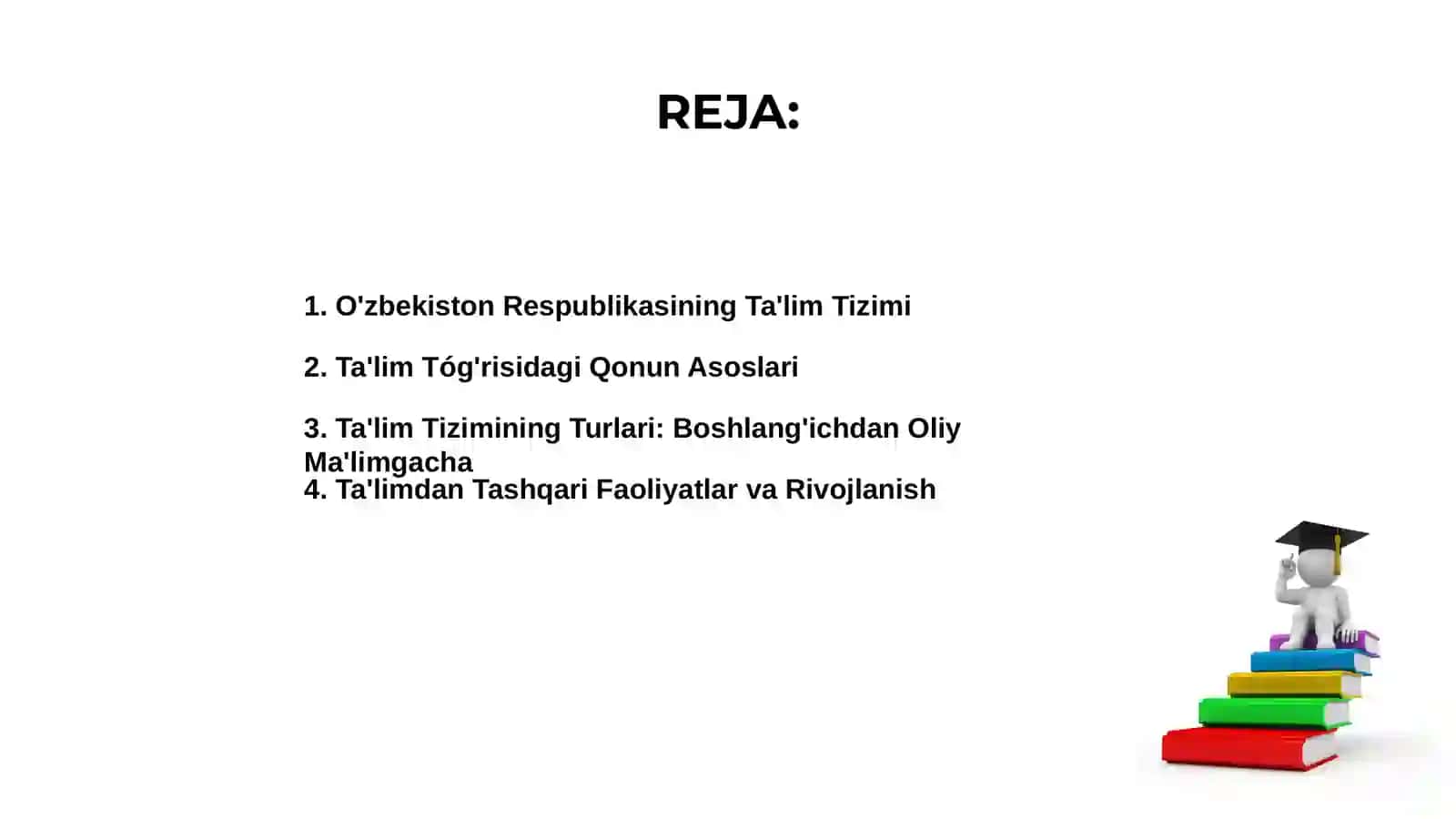 O'zbekiston Respublikasining Ta'lim Tizimi 2