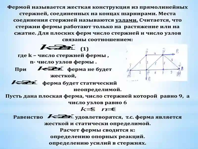 Лекция-7.Ферма и методы её расчета 2