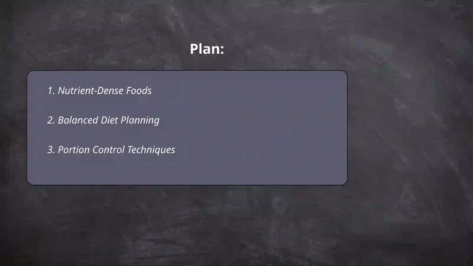 Healthy food keeping diet 2