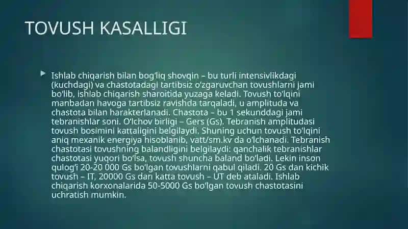 SHOVQIN VA TEBRANISHKASALLIKLARI 2