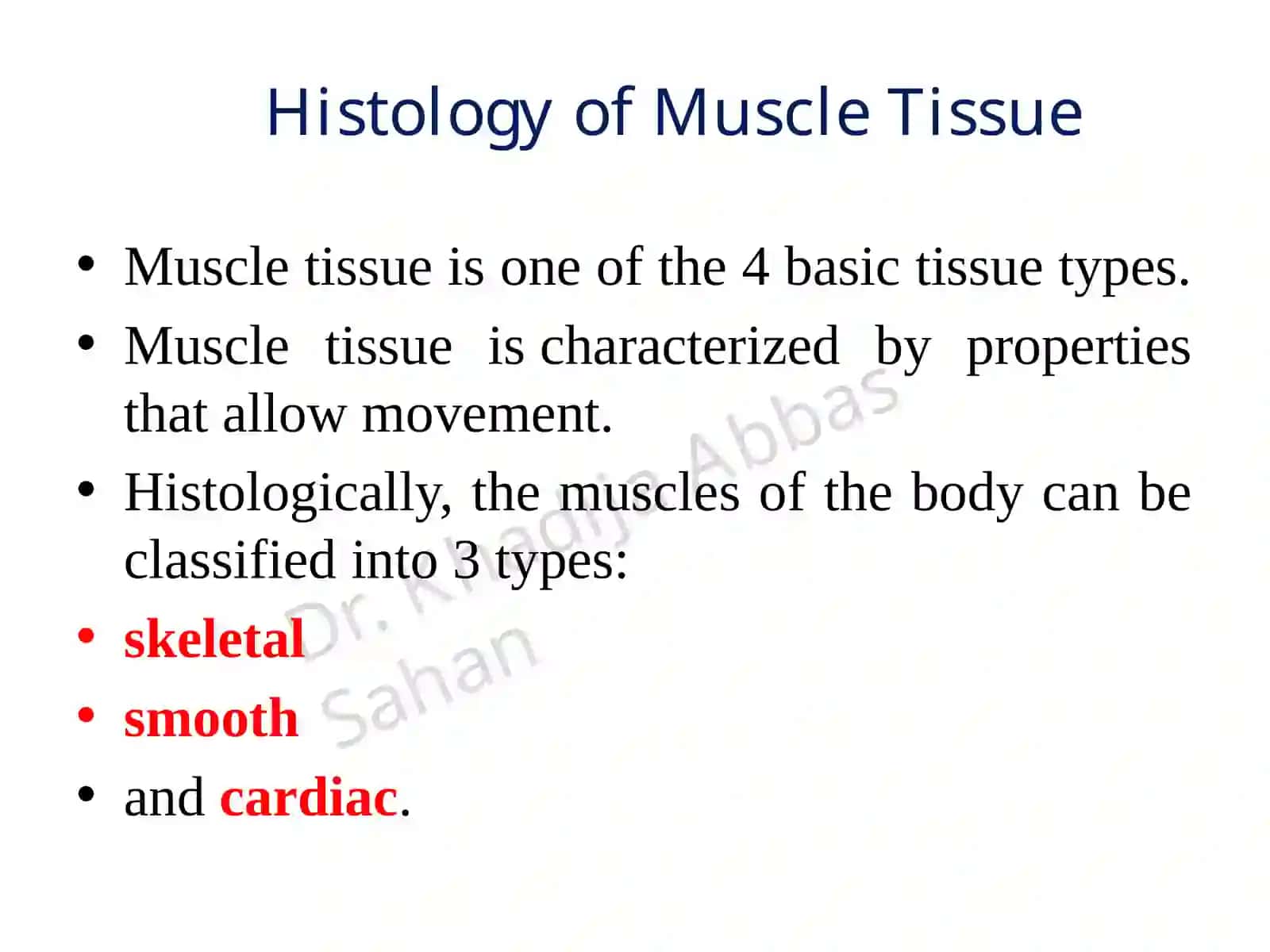 Medical Biology (Histology)Lec.11 2
