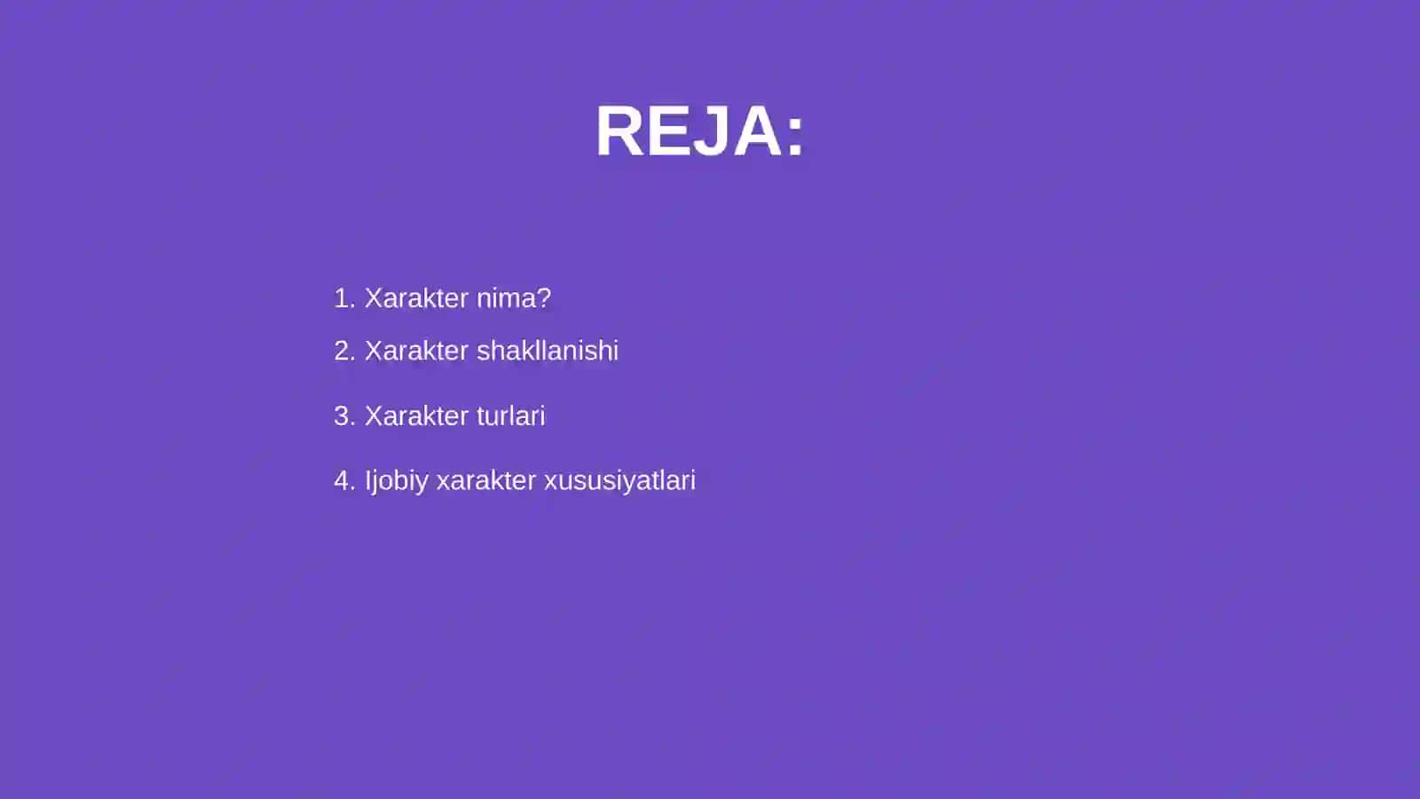 Xarakter 2