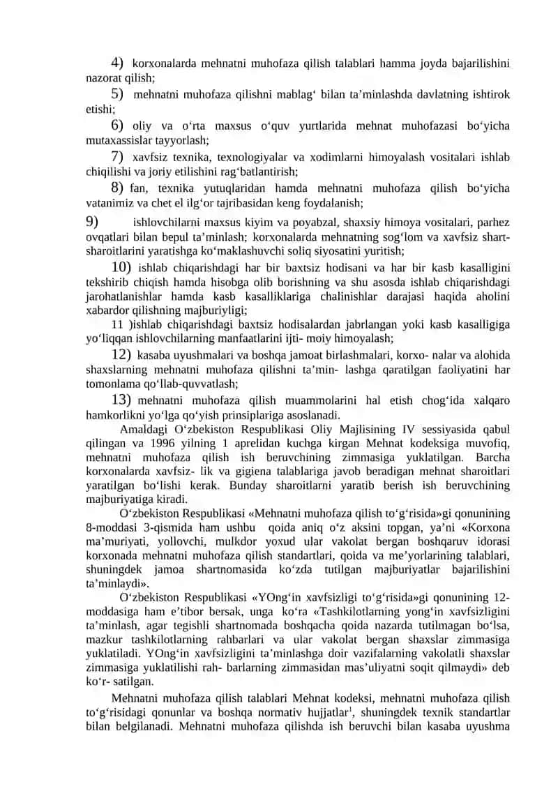 MEHNAT MUHOFAZASI 2