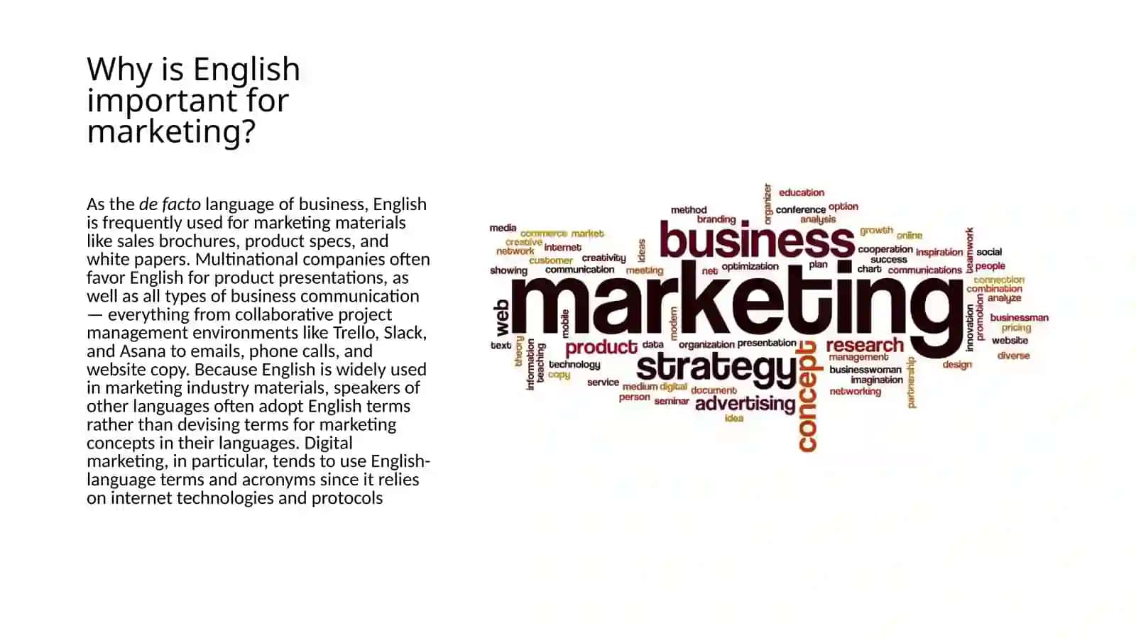 English in Marketing 2