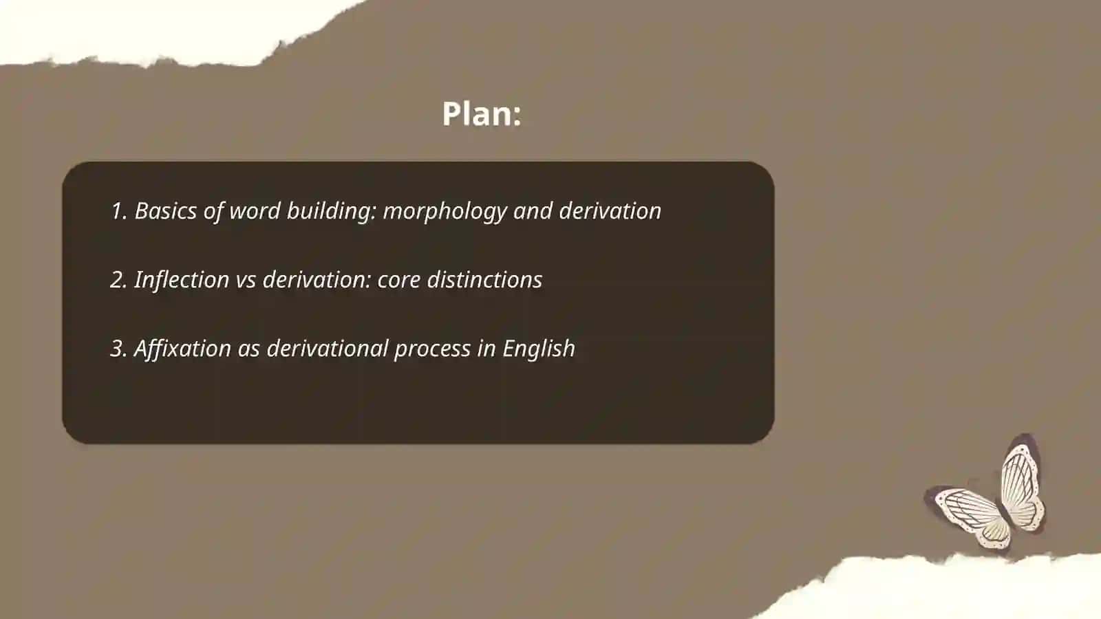 Word Building Process 2