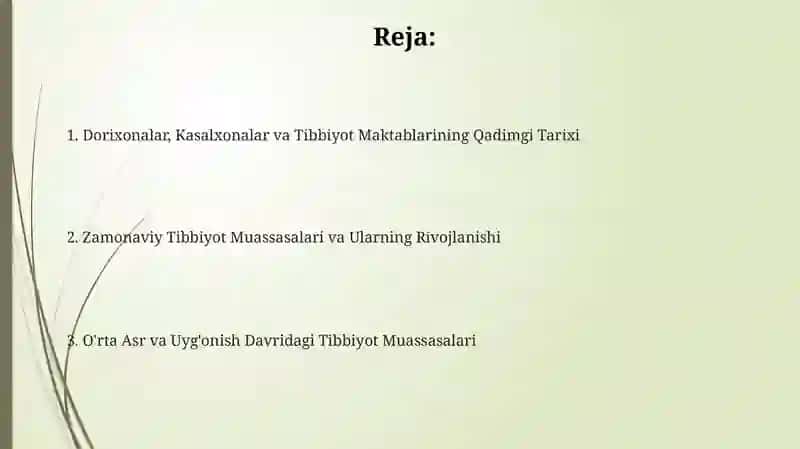 Tibbiyot ta'limi va fanining taraqqiyoti 2