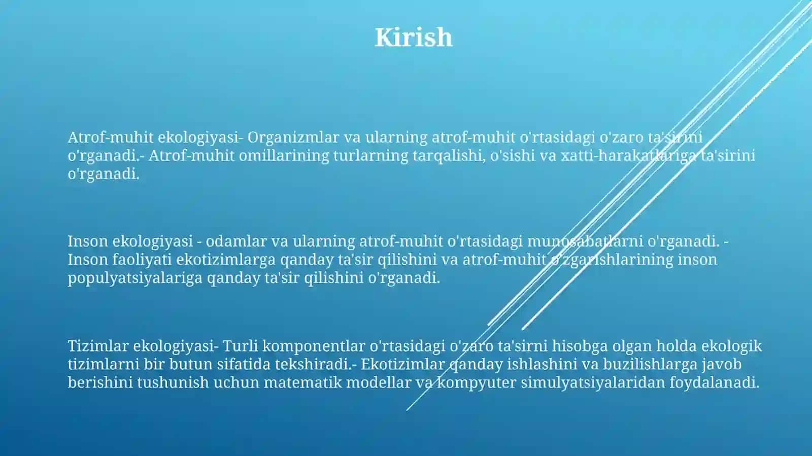Inson Ekologiyasi 2