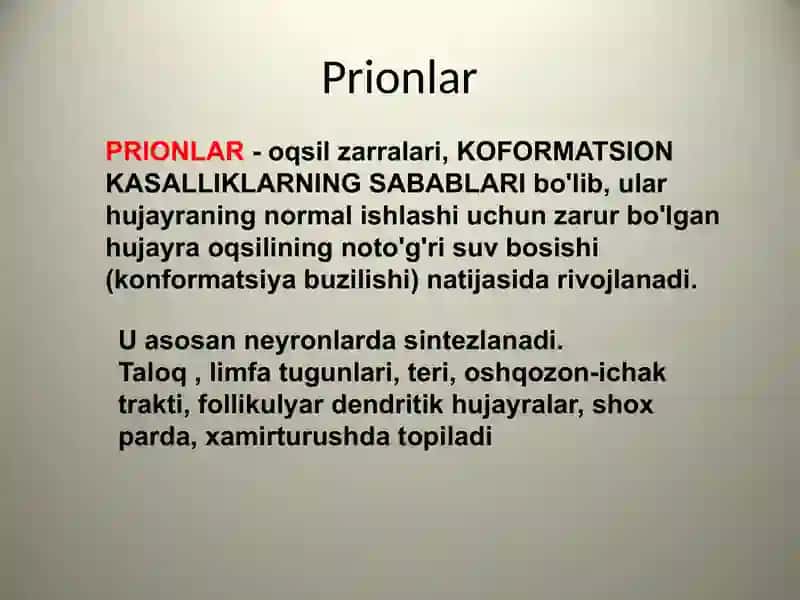 Prionlar 2