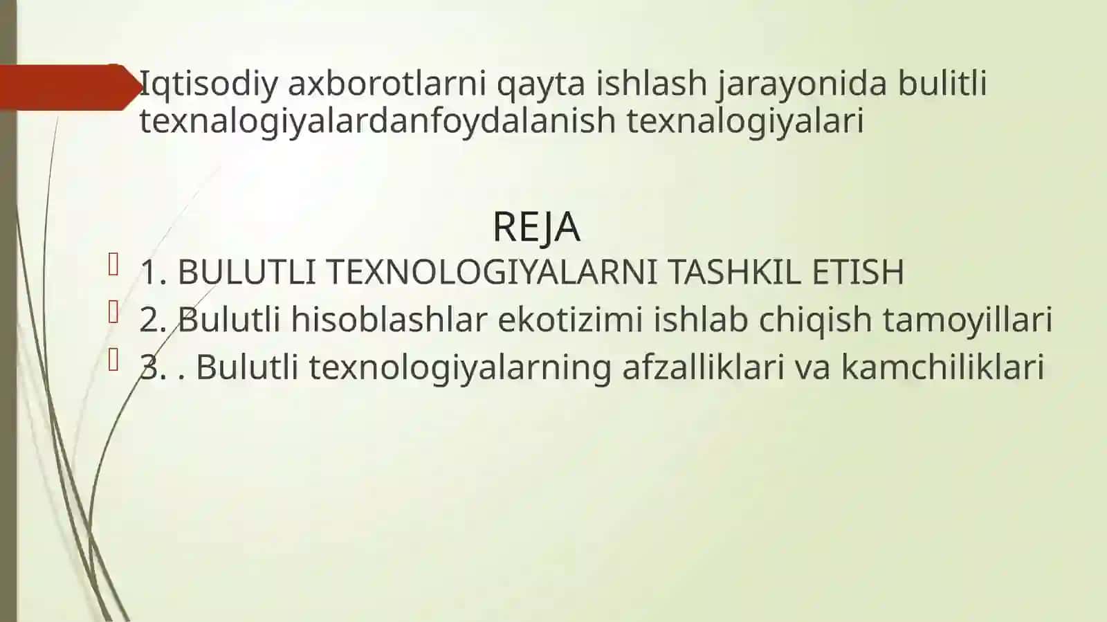Bulutli Texnologiyalar 2