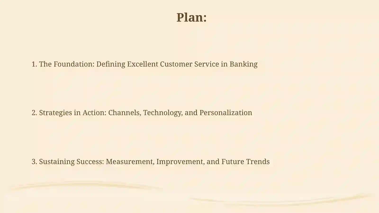Customer service in the banking sector 2