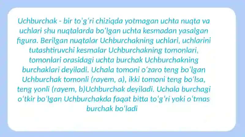 Turli shakllar yuzasini topishga doir masalalar 2