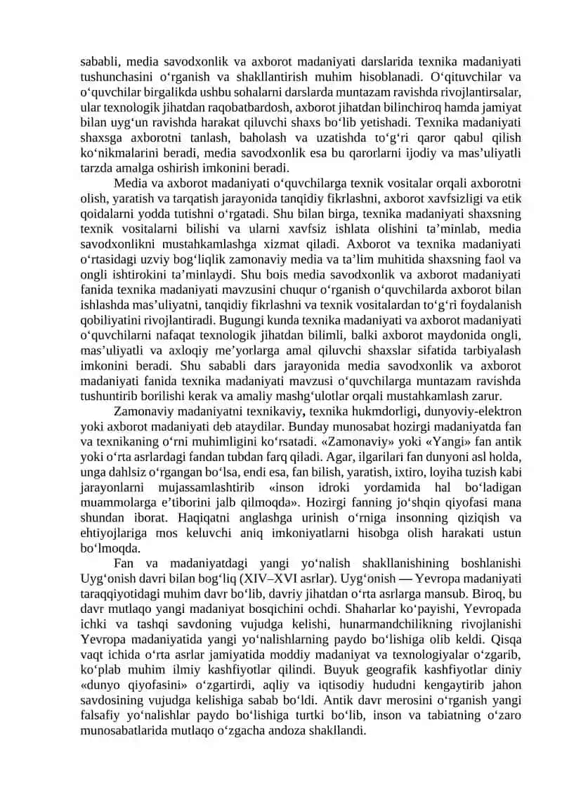 Texnika madaniyati 2