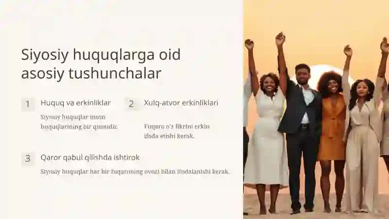 Siyosiy huquqlar 2