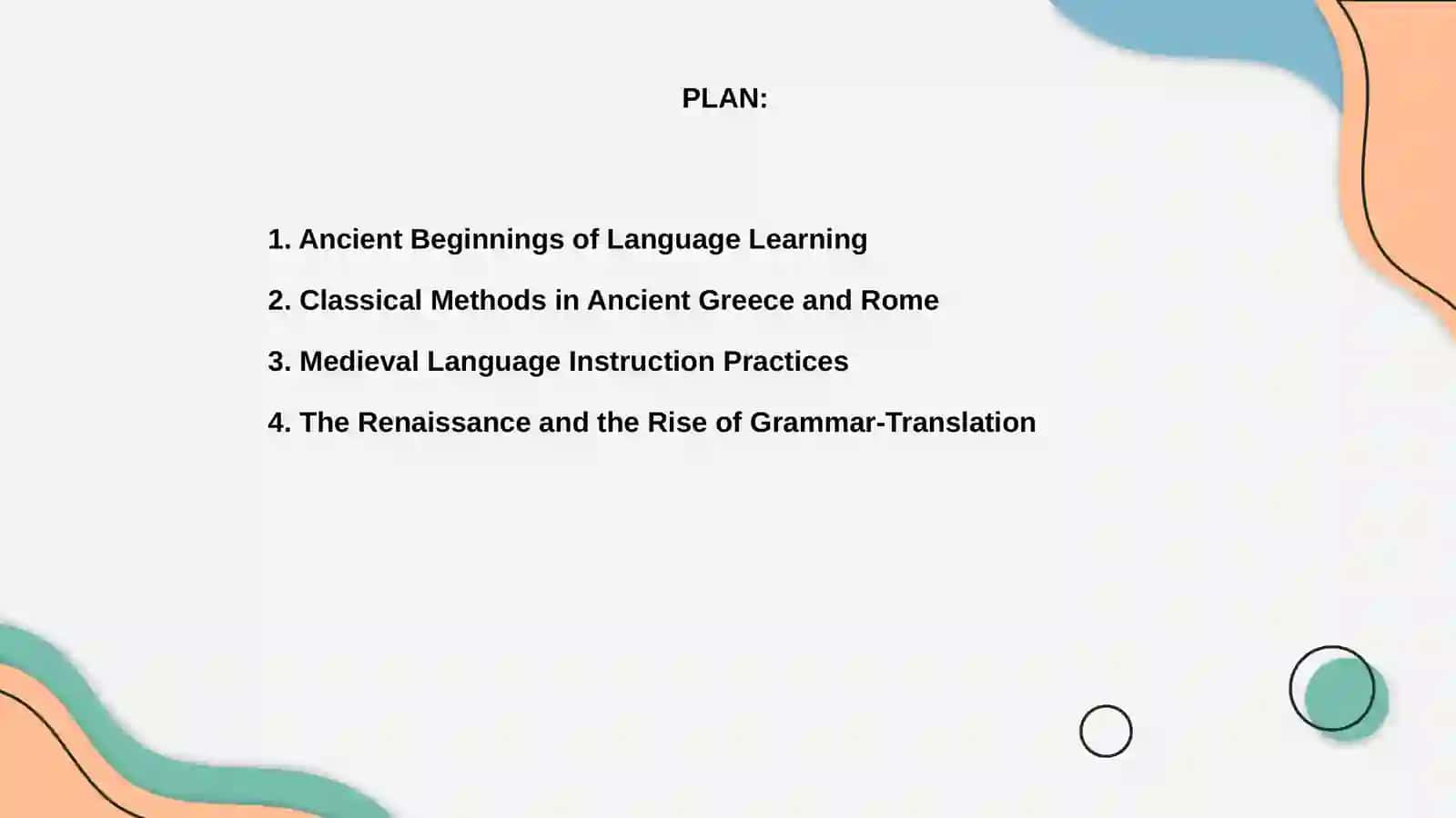 The history of teaching foreign languages 2