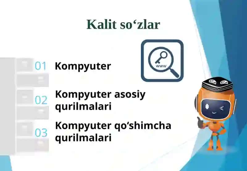 Kompyuter va uning tuzilishi 2