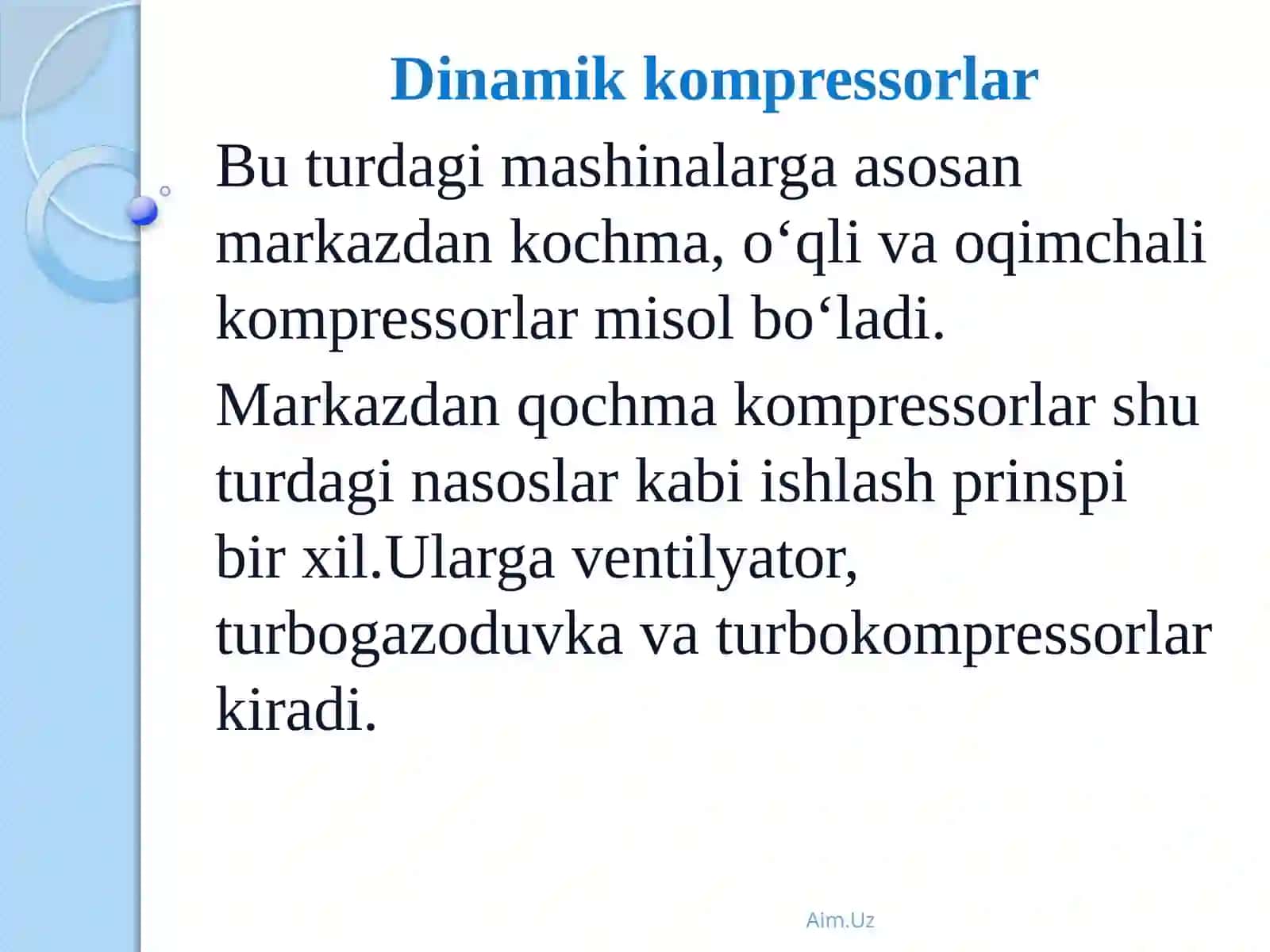 Markazdan qochmaventilyatorning haraktiristikasini aniqlash 2