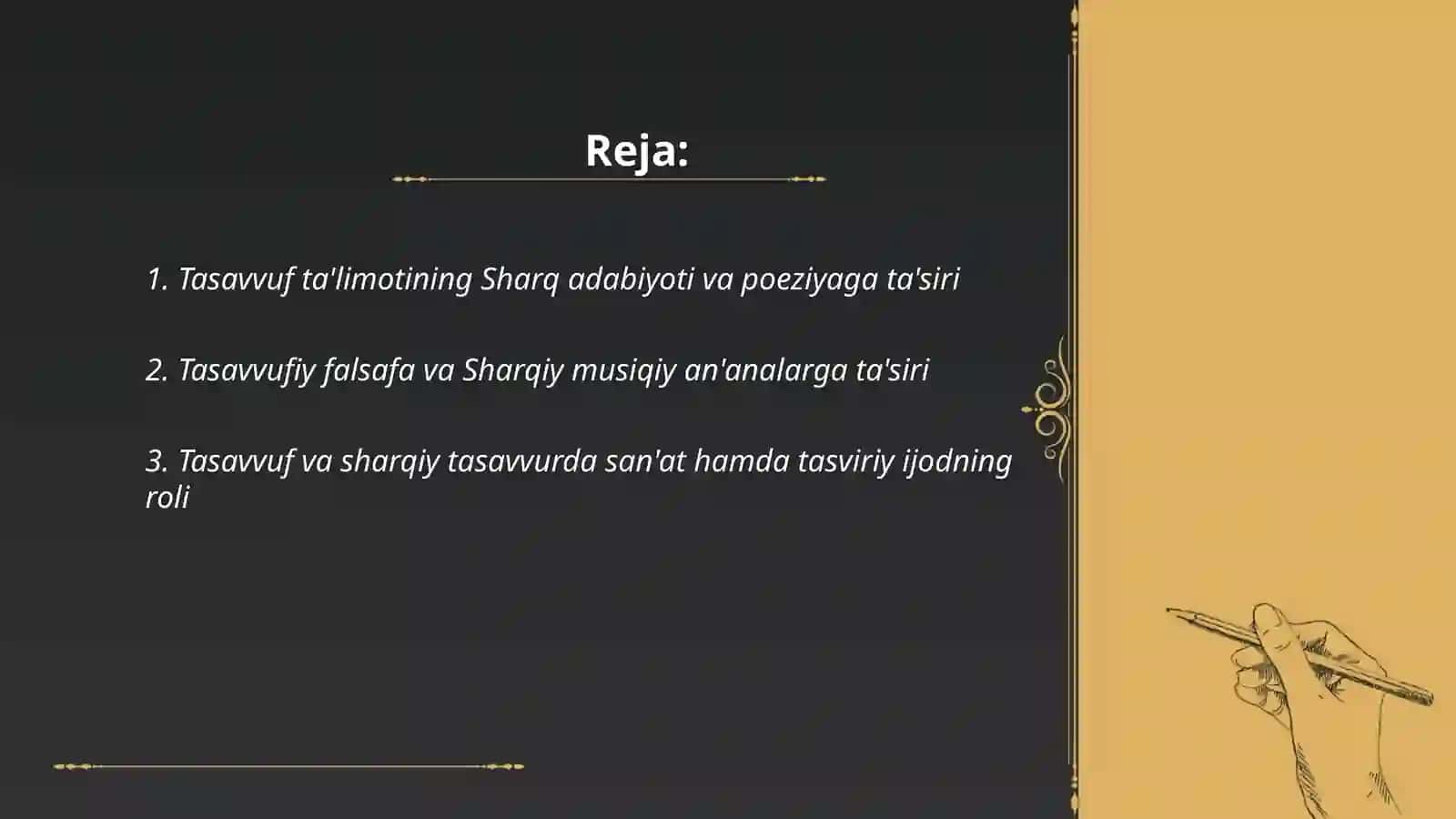 Tasavvuf ma'limoti sharq madaniyatiga ta'siri 2