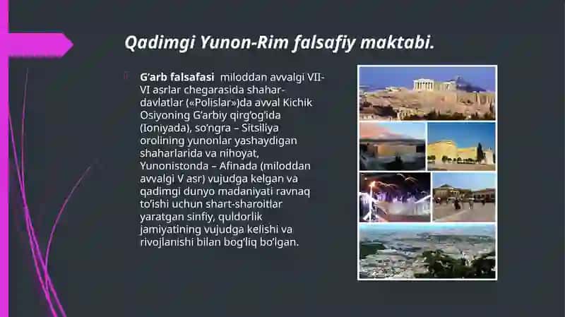 Qadimgi Yunon-Rim falsafiy maktabi 2