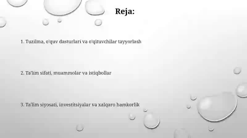 O'zbekiston va Turkiya ta'lim tizimining qiyosiy tahlili 2