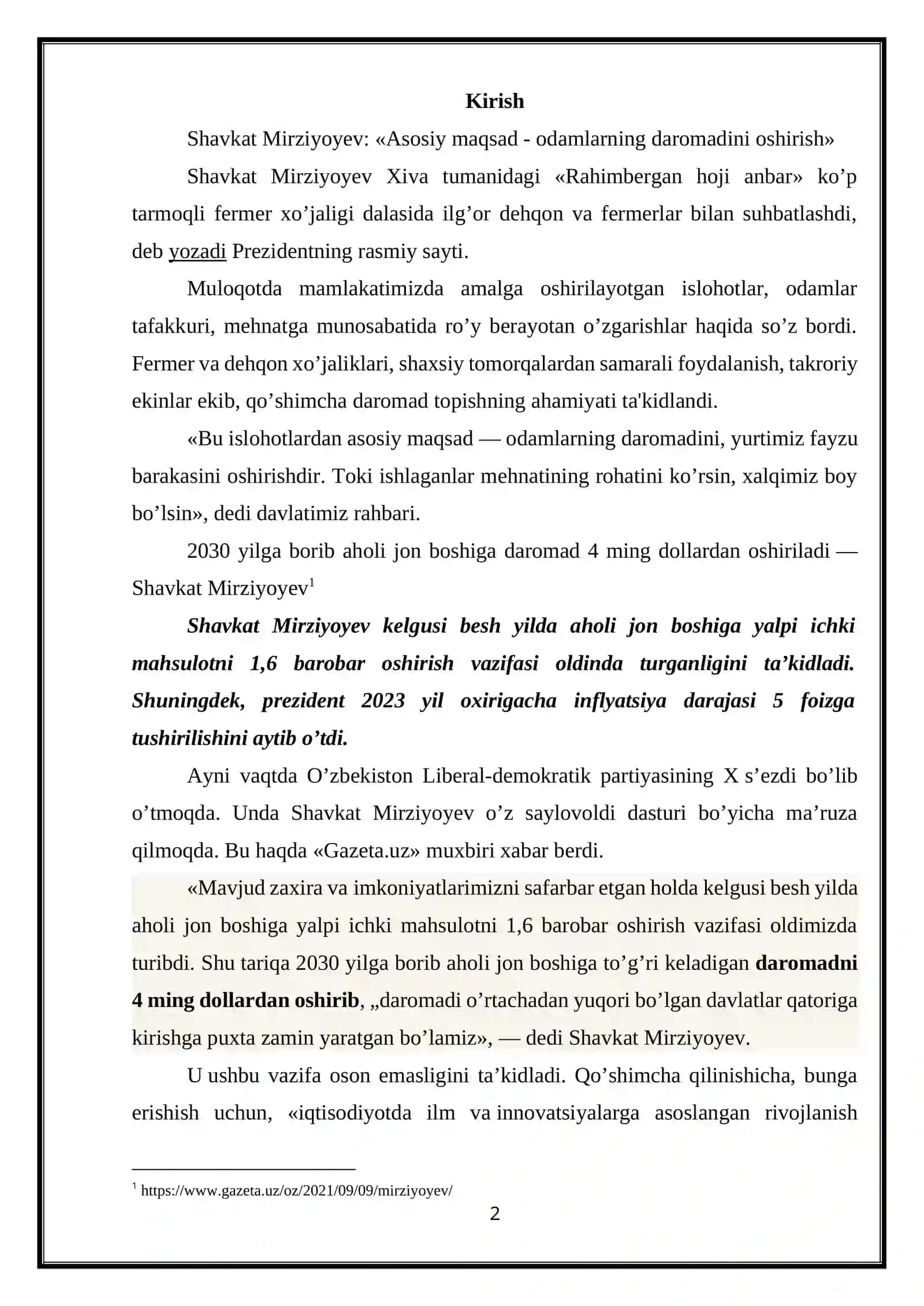 Asosiy faoliyatdan olinadigan daromadlar auditi 2