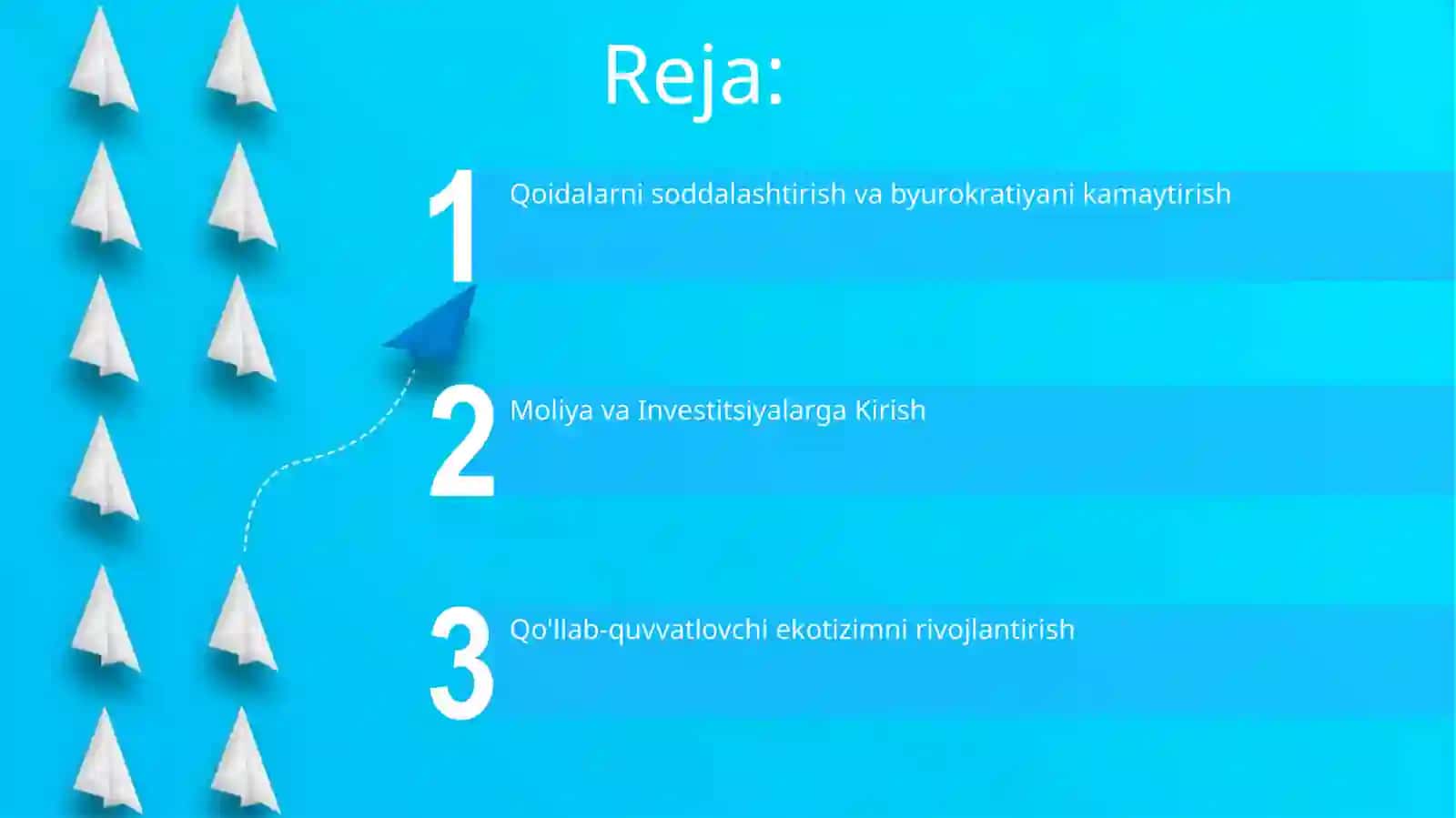 Reja: Moliya va Investitsiyalarga Kirish 2