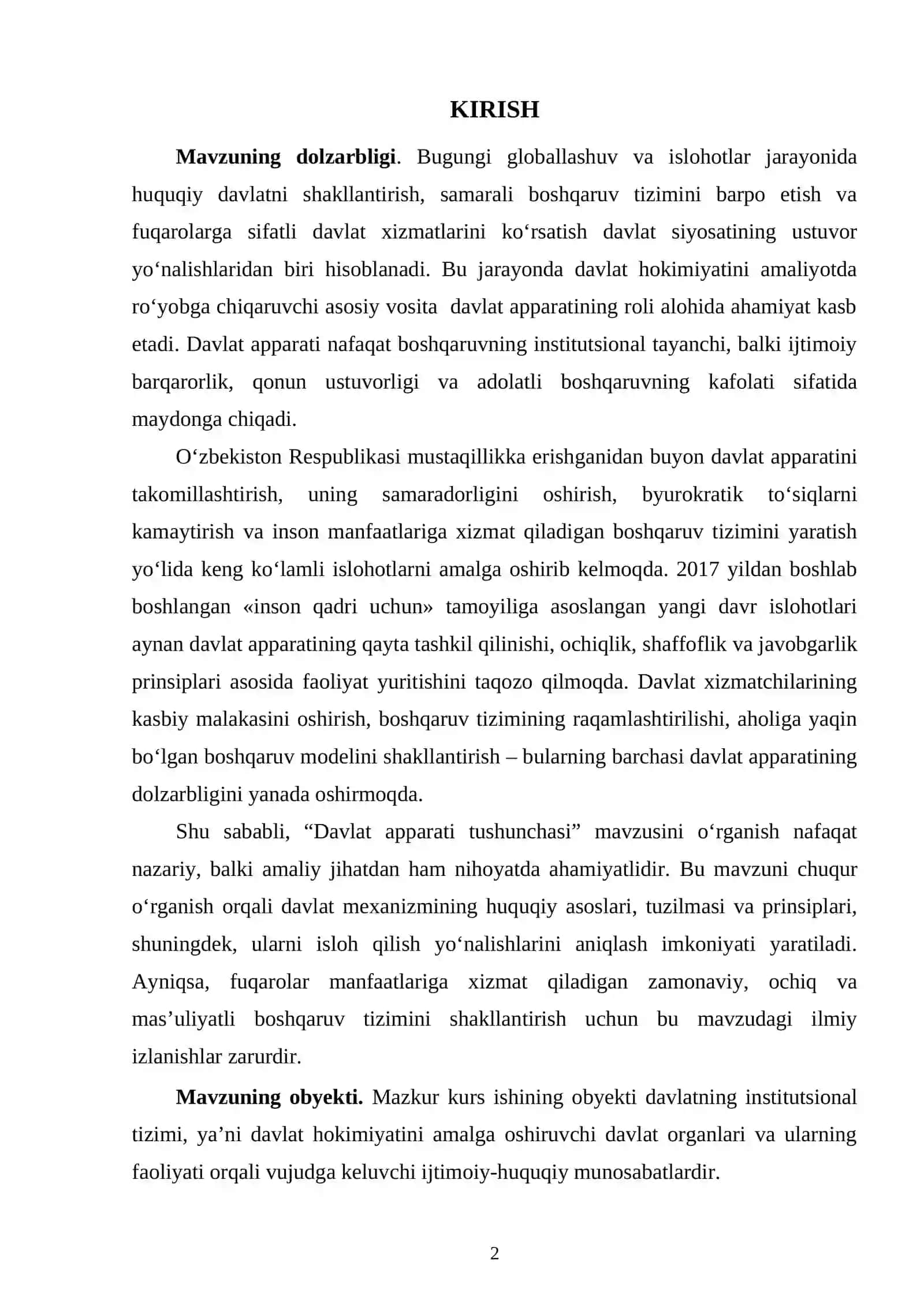 Davlat apparati tushunchasi 2
