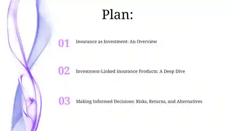 Insurance as Investment: An Overview 2